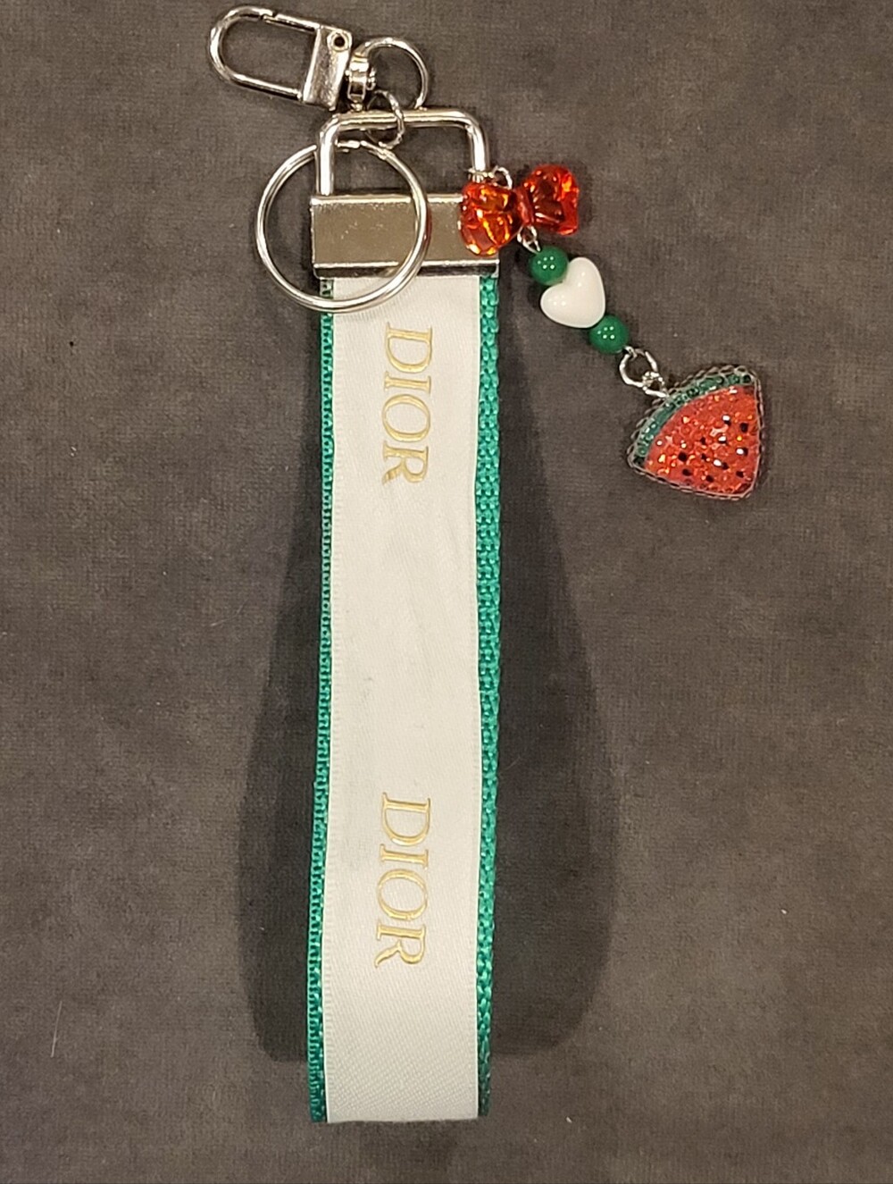 Handcrafted Wristlet Key Chain/ Bag Charm- NWT - Picture 3 of 5